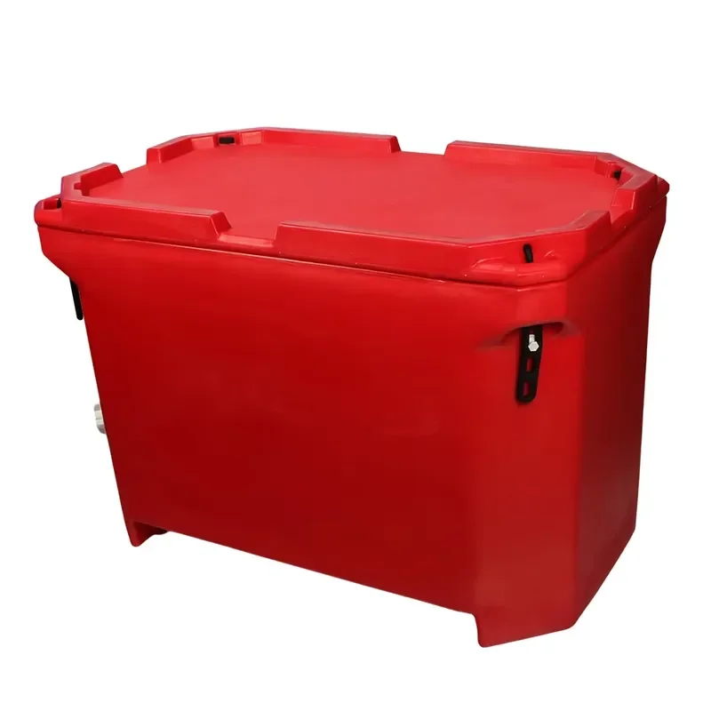 High-quality 220L Rotomolding Portable Cooling Box Modern Design Large-capacity Fishing and Food Storage
