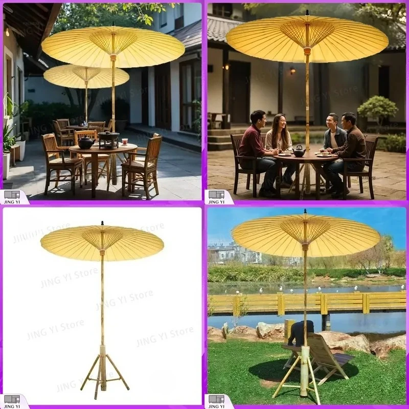 Outdoor Furniture Oil - Thai Style Outdoor Oil Paper Umbrella