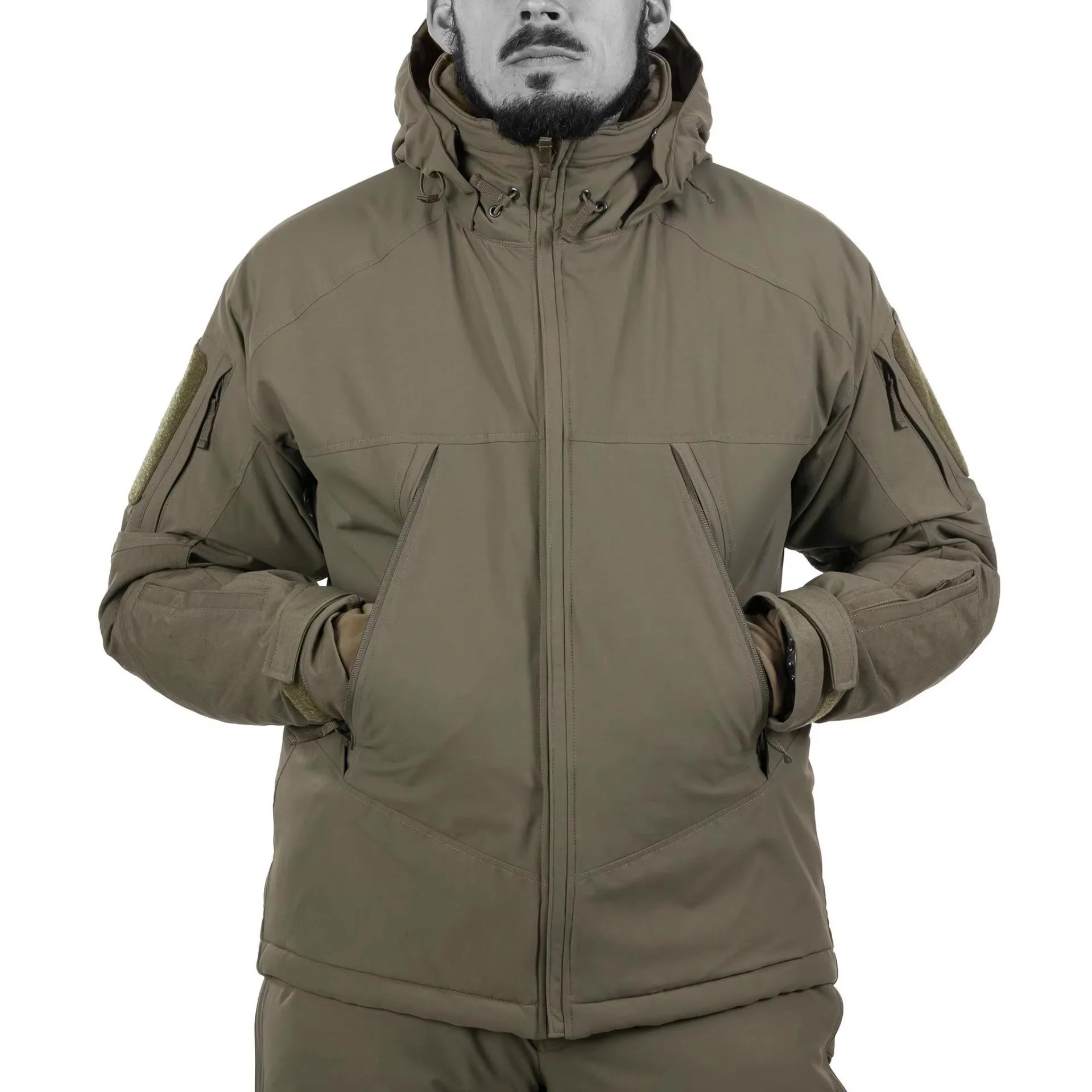 UF Style DELTA OL4.0 Jacket, Men's Winter Tactical Cotton Jacket, Cycling Warm and Cold Resistant, Built-in G-LOFT® Insulation