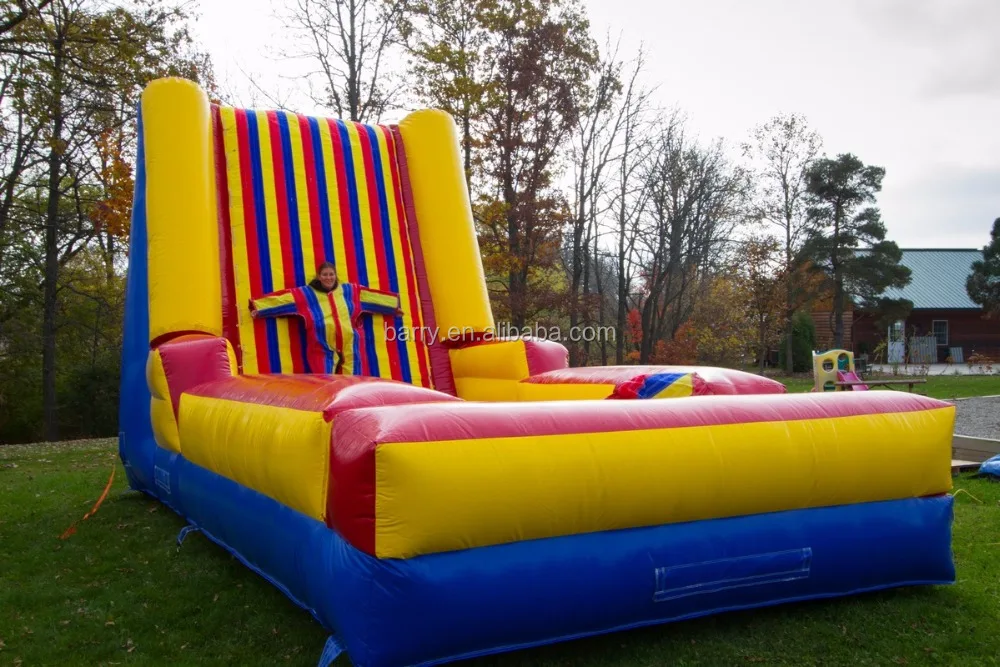 نفخ مصنع الرياضة لعبة تفاعلية التجارية نفخ الهواء لزجة القفز الجدار مع دعوى للبيع #4