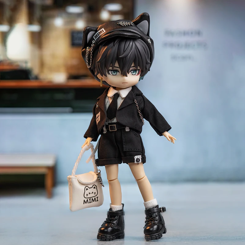 

Одежда для кукол Ob11 «Костюм джентльмена котенка» — официальная форма Bjd в масштабе 1/12, стильный Gsc-совместимый наряд