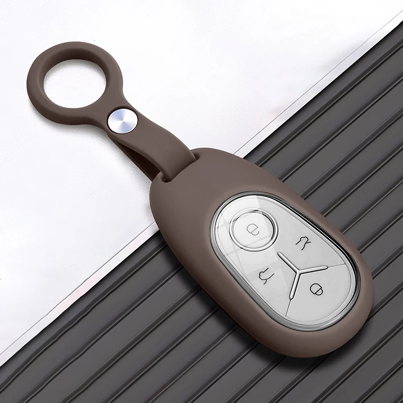 Car Key Cover Case for Geely EX2 Geome Galaxy Light Star Wishes Exploration Youth Version Silicone Key Protector Accessories