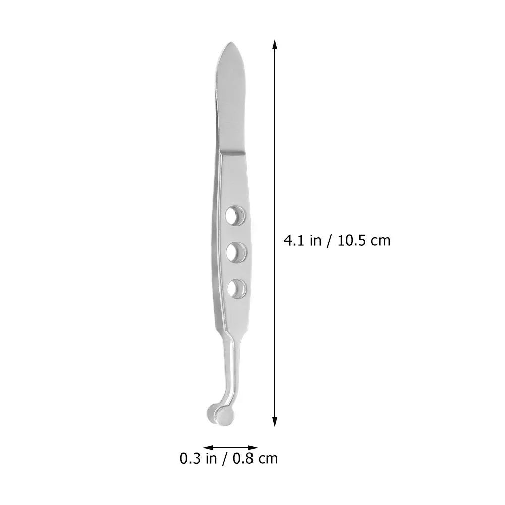 Eyelid Tweezers 35x35mm Meibomian Gland Massage Stainless Steel Expressor Women Eyelid Compressor Tool