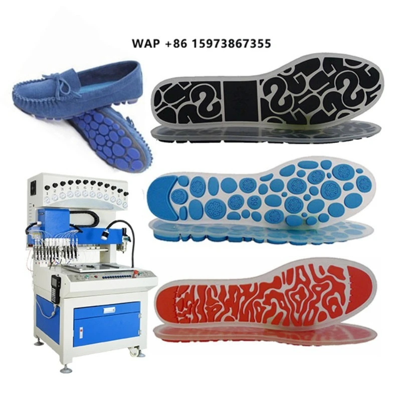 Small Fully Pvc Products  Automatic Shoe Sole Machine Manufacturers Pvc Sole Making Machine Price