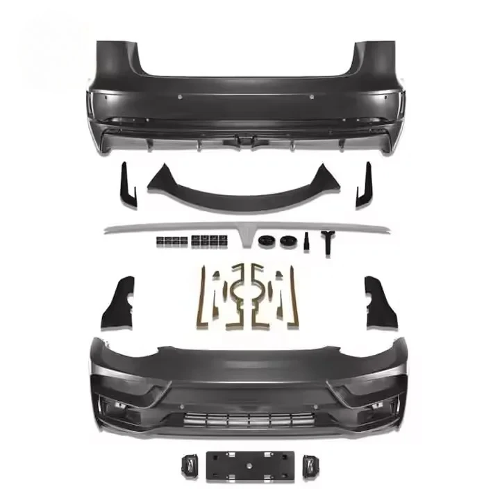 Car Bumpers ST Style PP Plastic Front Rear Car Bumpers Body Kit for Tesla Model 3 ST Style Bodykit