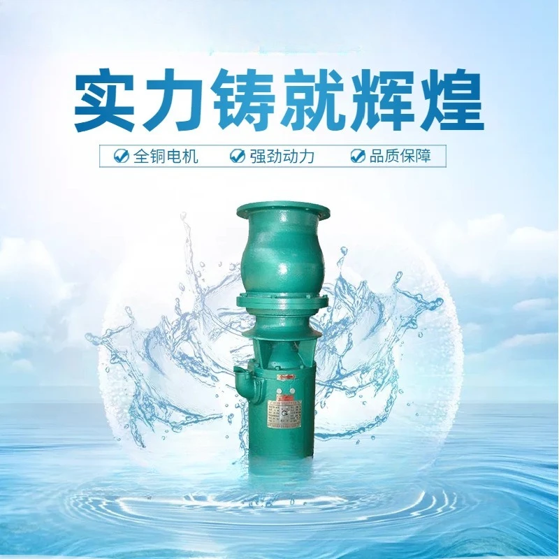 Submersible axial flow pump Large flow mixed flow pump Flood control and drainage pump