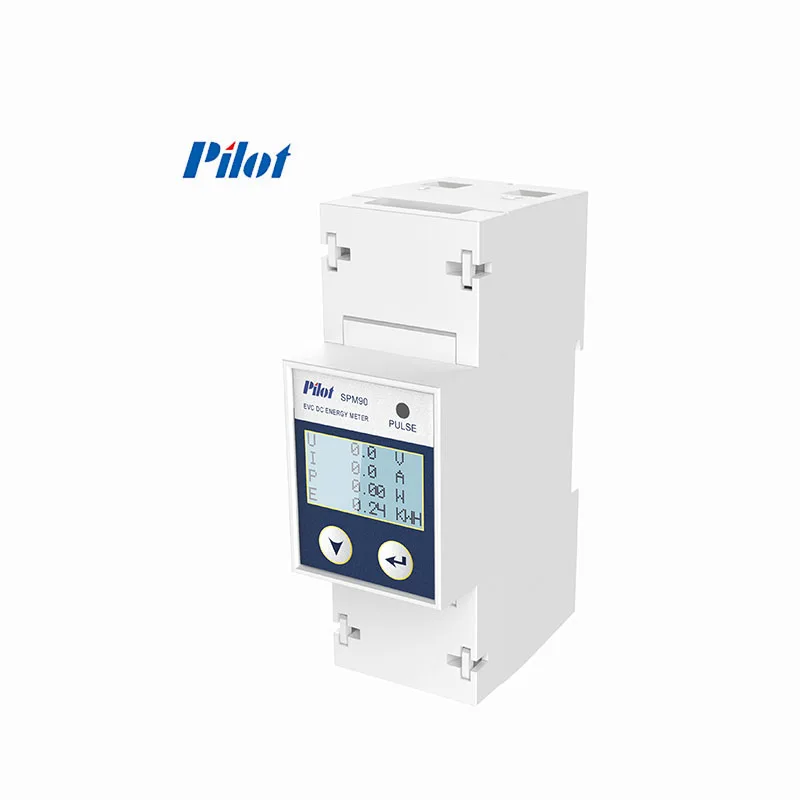 Pilot Single phase power meter SPM90 DC Energy Meter RS485 port