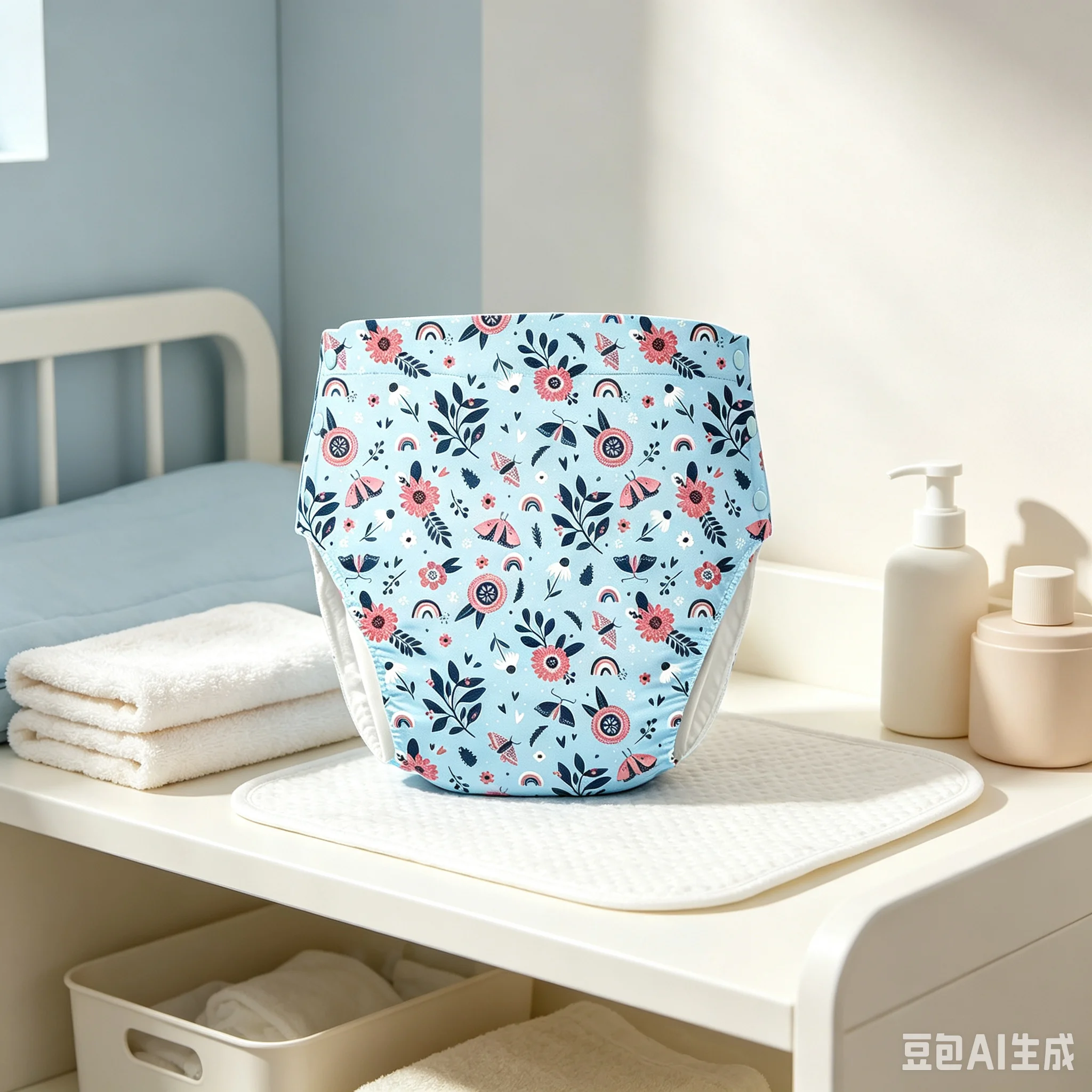 Elderly Adjustable Reusable Incontinence Care Underwear Cloth Diaper Pants Leakage Skin-Friendly Comfortable Water Resistant