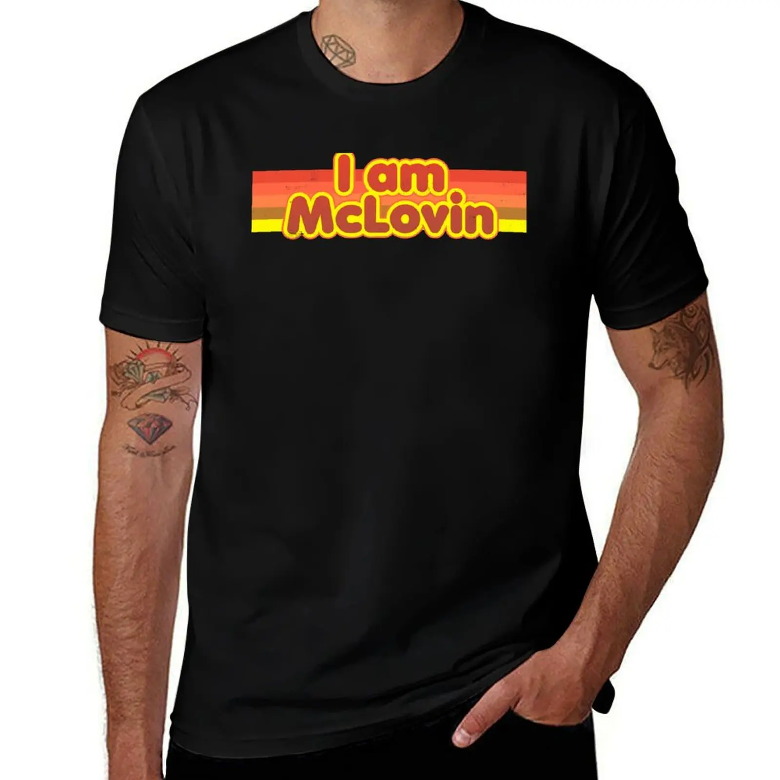 

I Am McLovin T-Shirt plain cotton graphic tees men clothes