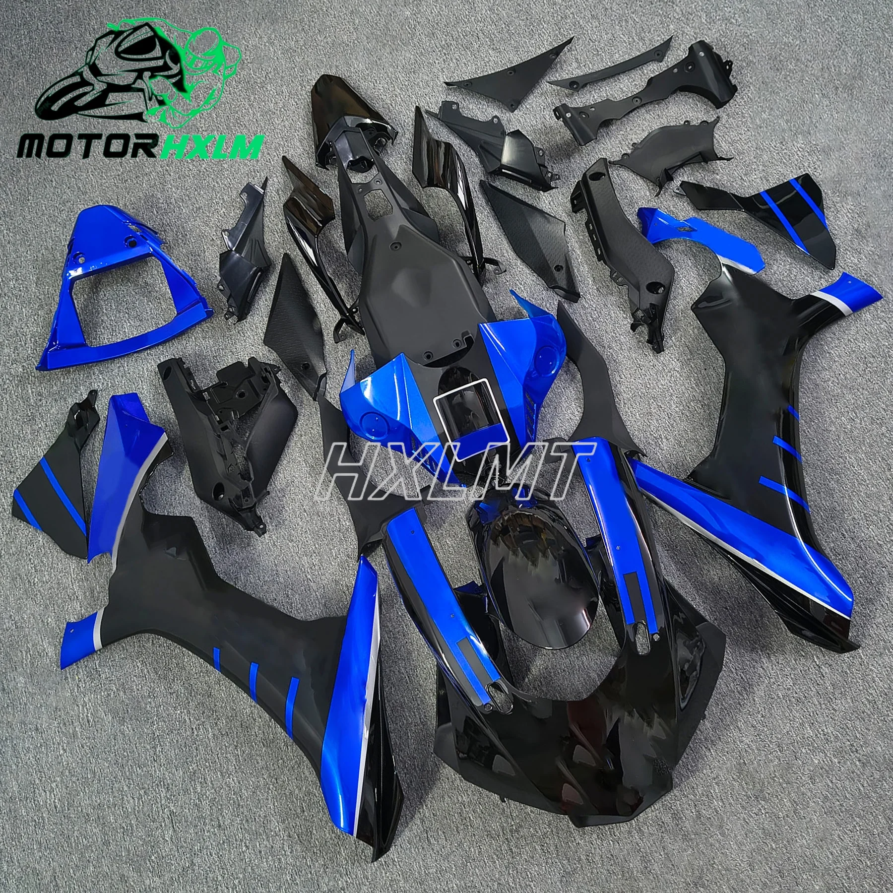 ABS Injection Fairing Kit For YZF R1 2015 2016 2017 2018 2019 yzf-r1 15 16 17 18 19 Blue Black Bodywork Fairings
