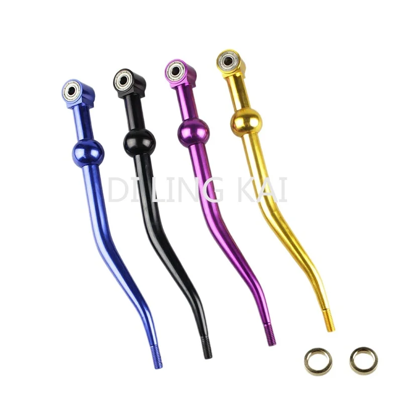 

Car Modification Accessories Racing Aluminum Alloy Extension Rod Double Bend Extended Gear Lever Suitable for Honda Series