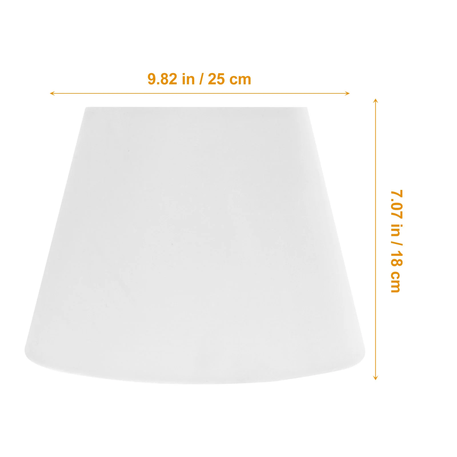 Fabric Lampshade Modern Chic Table Floor Light Cover Metal Bedside Lamp Shades Replacement Unique Rustic Warm Atmosphere