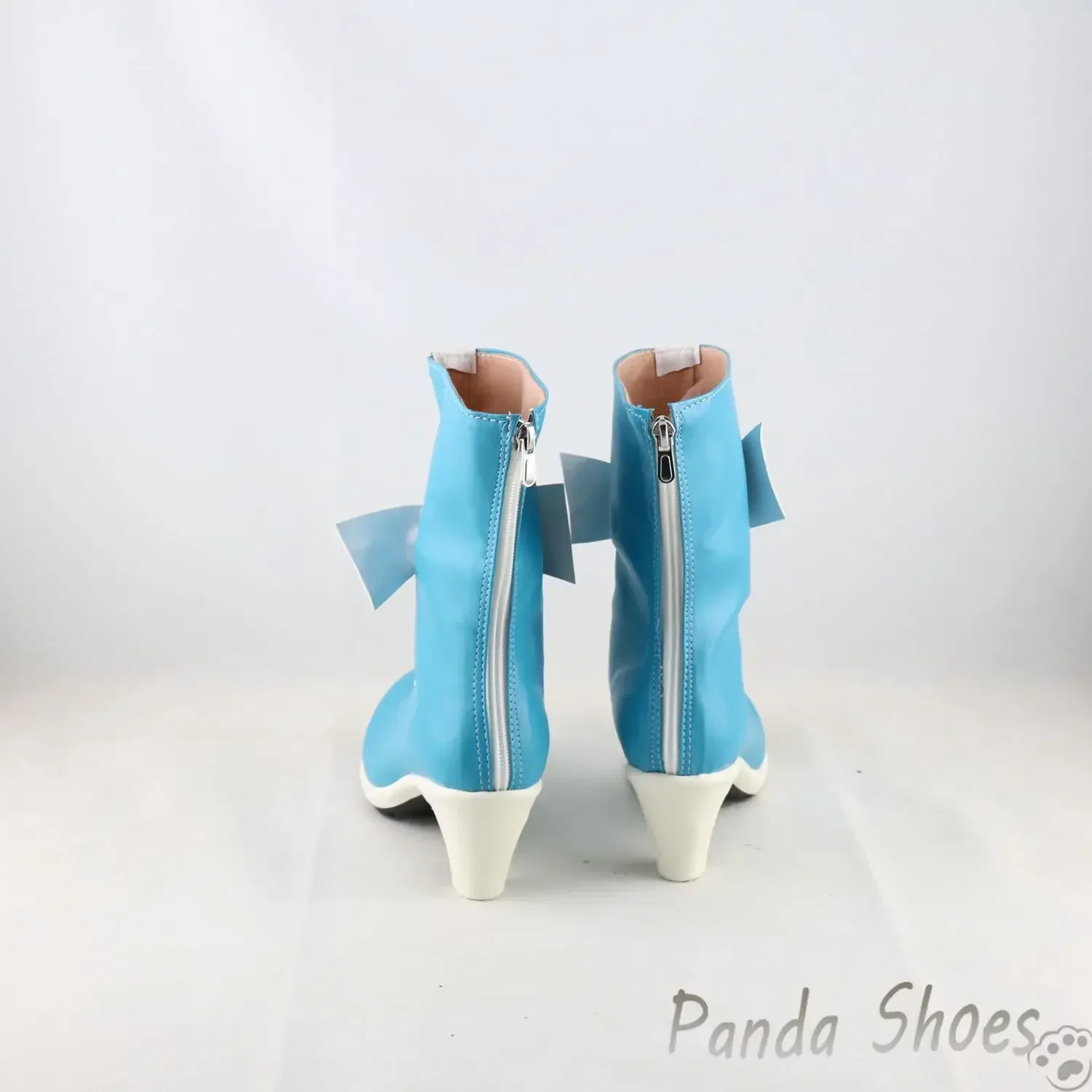 LOL Qiyana Scarpe Cosplay Gioco Anime League of Legends Cos Stivali Blu Qiyana Costume Cosplay Scarpe Prop per Con Festa di Halloween