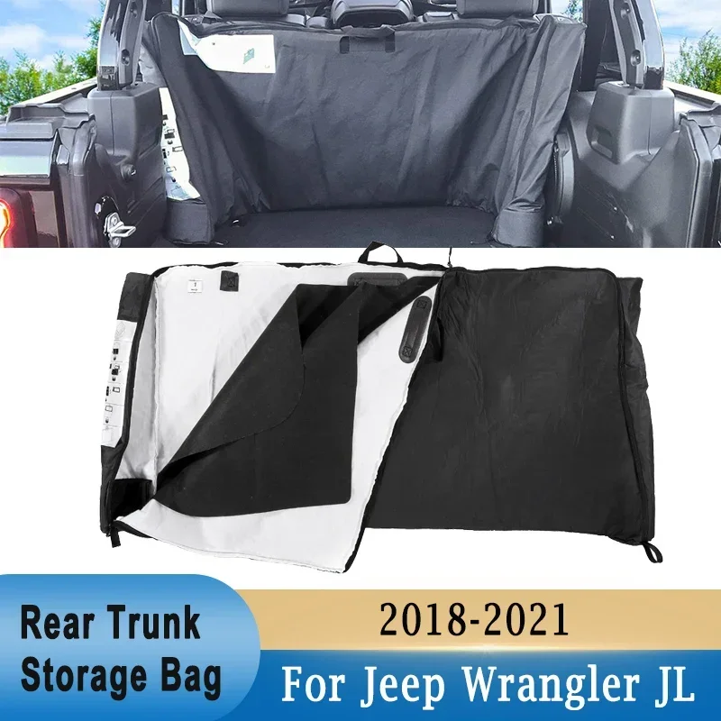 Car Sunroof Storage Bag for Jeep Wrangler JL 2-Door & 4-Door 2018-2021 JLU Sports Sahara Freedom Rubicon Unlimited 68358392AC