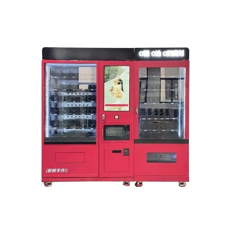 Bus Station Commercial Vending Machine Anti-Jam Delivery Mechanism Eliminates Product Blockage During Continuous Peak Hour Sales
