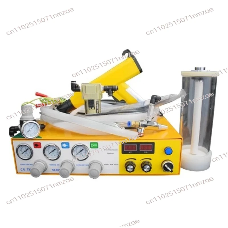 Manual Powder Coating Spray Gun Experimental Spraying Equipment 220V Digital Electrostatic Powder Coating Machine