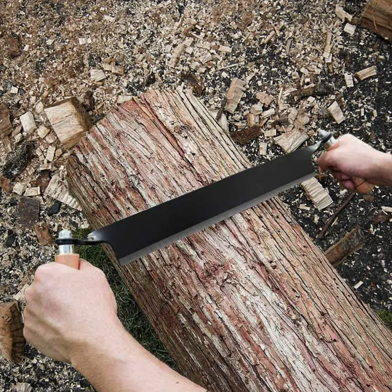 8\'\'/10 Inch Portable Woodworking Draw Knife Bark Scraper Curved/Straight Debarking Hand Scraper Portable Draw Knife