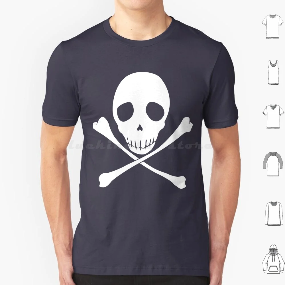 Persona 4-Kanji Skull T Shirt Big Size 100% Cotton P4 Persona 4 Kanji Skull Midnight Channel Crossbone Punk Gaming Jrpg Jaymart