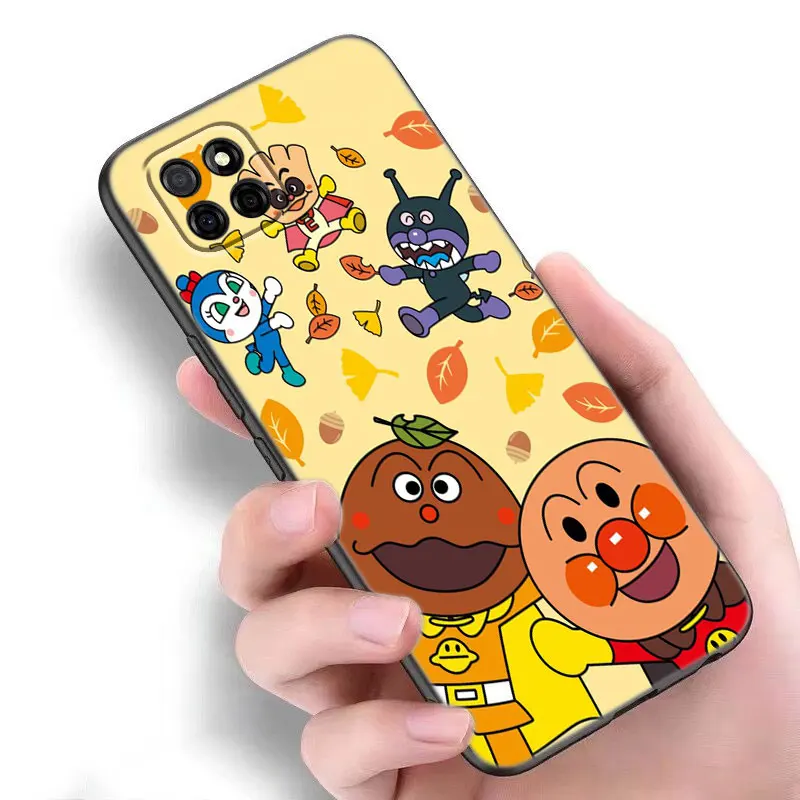 Fashion Anpanman Phone Case For Samsung A13 A22 A24 A32 A14 A23 A25 A34 A52S A53 A54 A73 5G A11 A12 A31 A33 A50 A51 A70 A71 A72