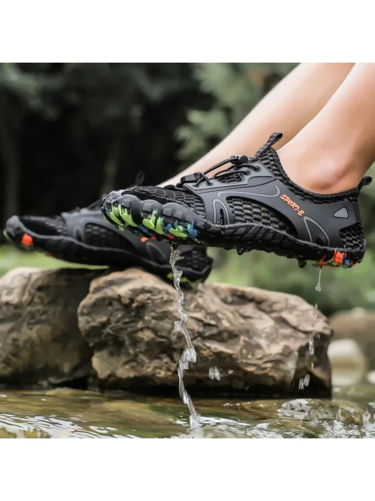 New Quick-Dry Breathable  Aqua Shoes Men Women Beach Non-Slip Water Shoe Couples Outdoor Beach Swimming Upstream Wading Footwear