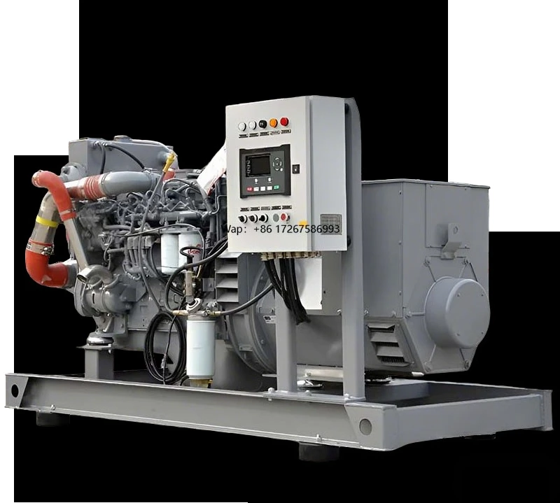 ByCummins 100kW Marine Generator Power Powered by Engine 6BTA5.9-GM100 for Marine Application