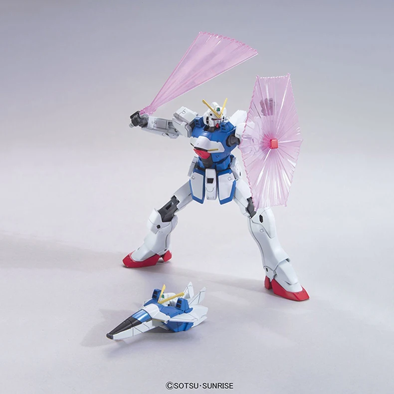 在庫ありオリジナルバンダイ Hguc 165 1/144 ビクトリーガンダムコレクタブルアニメアクションフィギュア組み立てモデルおもちゃ装飾ギフト