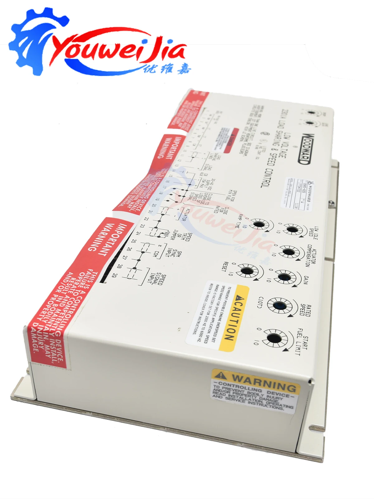 Woodward 2301A Diesel Genset Speed Controller 9905-026