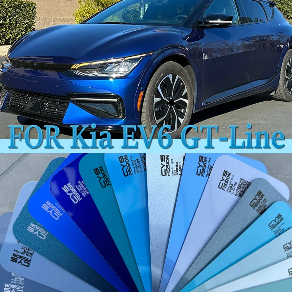 

TPU PPF for KIA EV6 GT-line 2022 2023 Pre Cut PPF Paint Protection Film Bra Kit TPU Clear Invisible Transparent 8.5mil Decal