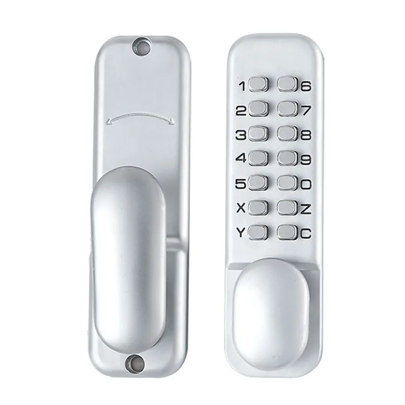 Zinc alloy waterproof and rust-proof mechanical combination lock outdoor iron door lock