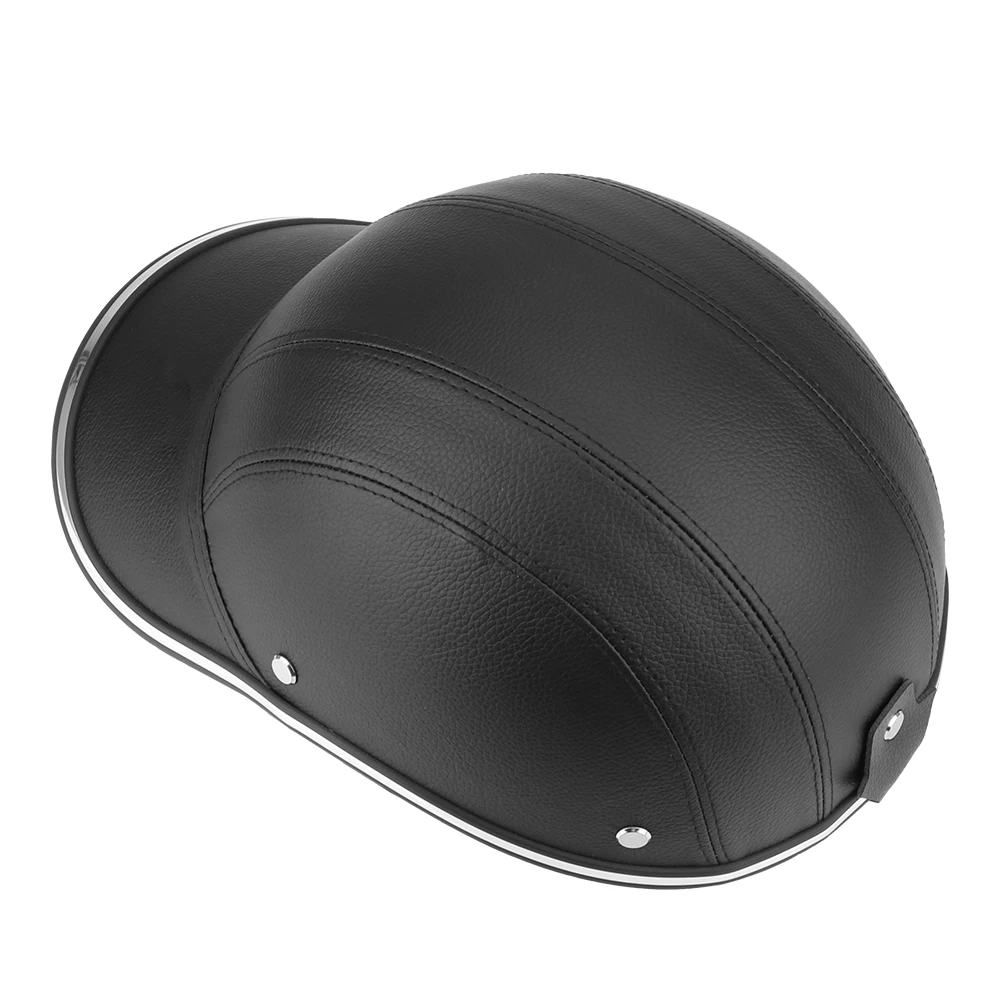 Baseball Cap Style Motorcycle Accessories Motorcycle Half Helmet Safety Hard Hat image 3