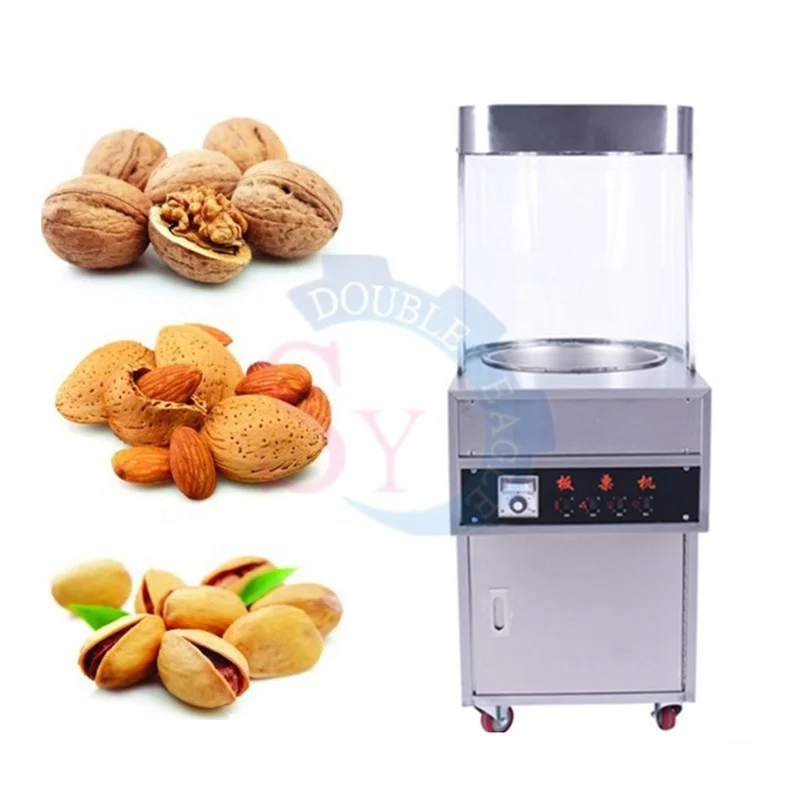 Small electric chickpea hazelnut roaster, vertical pistachio peanut coffee cocoa nut roaster