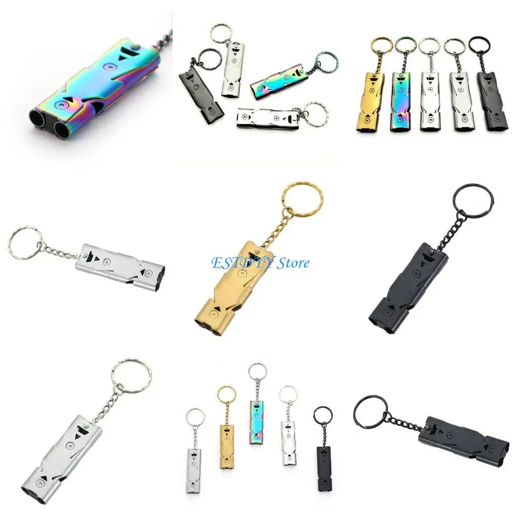 

G6DE Survival Camping Emergency с громким свистком и высоким децибелом, уличный инструмент со свистком для пеших прогулок, и