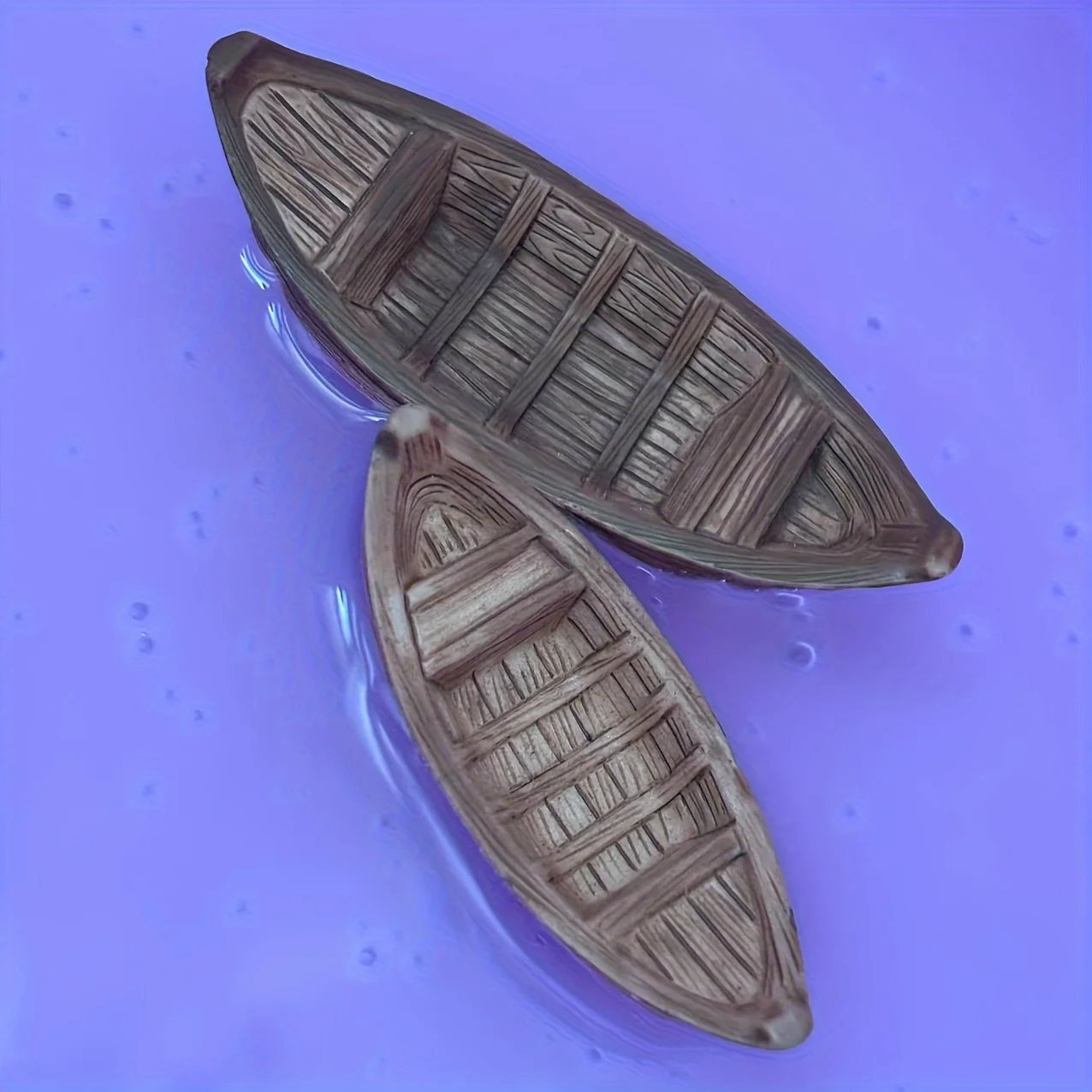 2 Mini-Boote - Realistisches Schwimmendes Modellboot-Set, mit Bootskörper-Design, Geeignet für Badewannen, Schwimmbäder und Aquarien – Detail 5