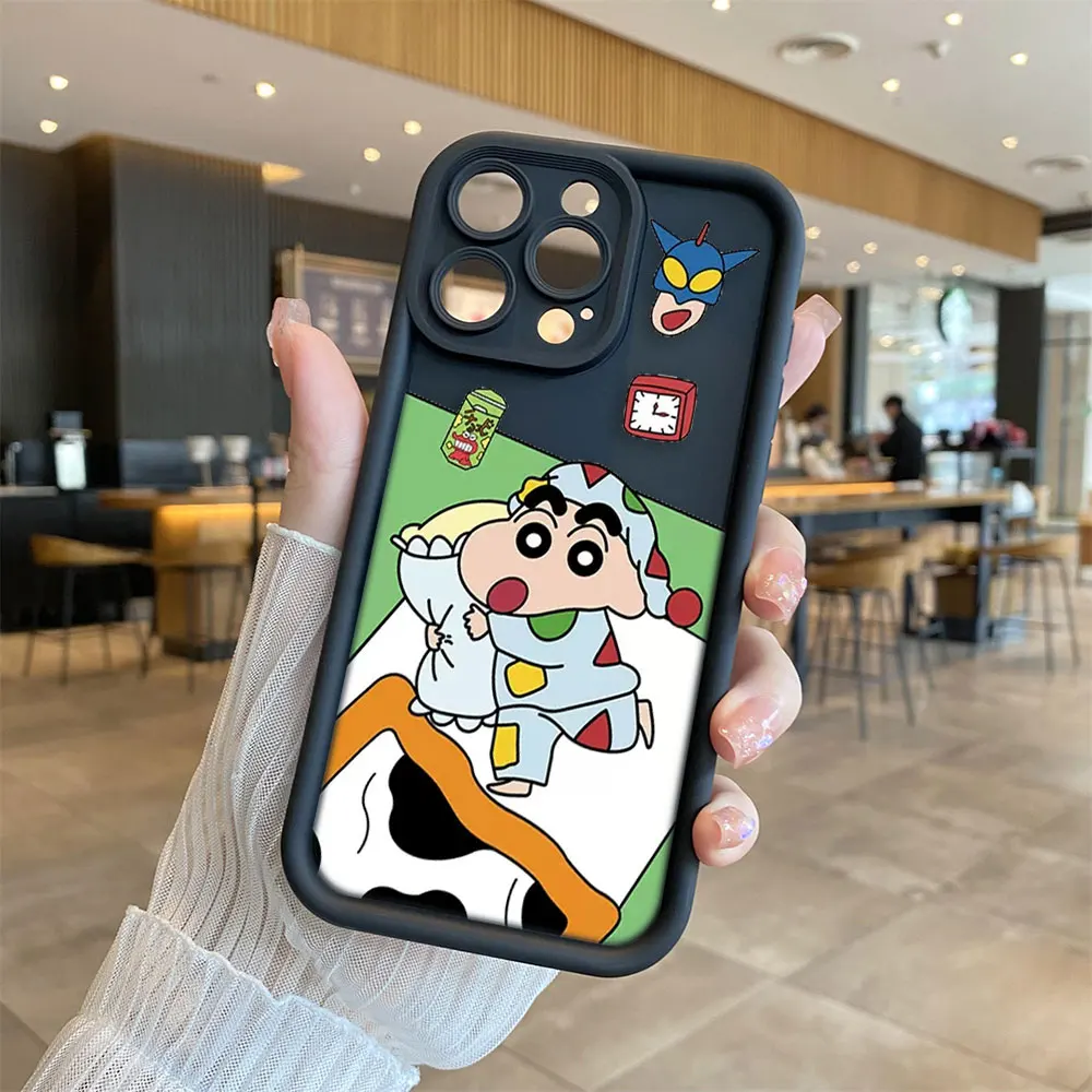 Cartoon C-Crayon Shin C-Chan Phone Case For VIVO V11I V15 V20 V23 V25 V27 V29 V30 X60 X70 X80 X90 X100 PRO 4G 5G Case Funda Capa