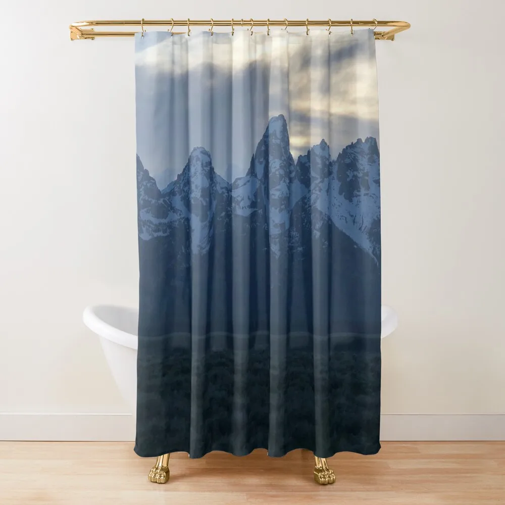 

ye mountains Shower Curtain Cover For Bathrooms Anime Bathroom Waterproof Fabric Bathroom Curtain