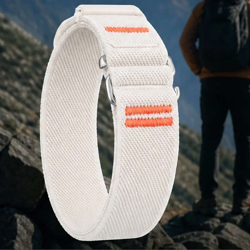 For Blancpain Fifty Fathoms Sport Bracelet Strap Swatch Outdoor Running Loop Woven Wristband Replacement Nylon Watchband 20mm