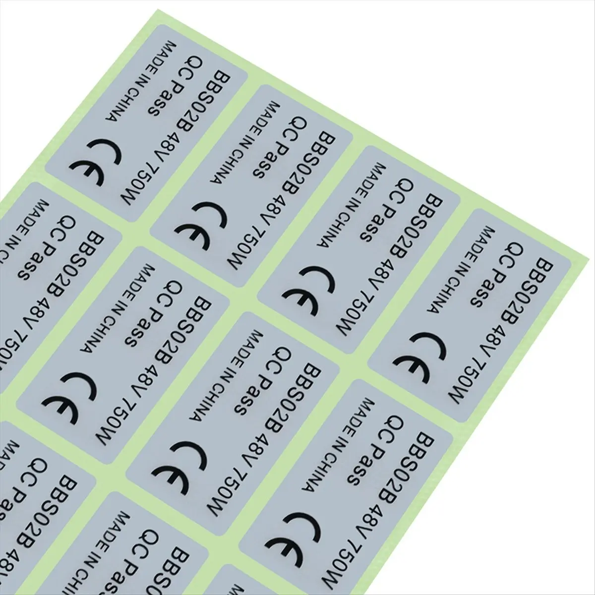 ABJV 20PCS 36V250W Ebike Sticker for Front Rear Hub Motor CE Label Tag Electric Bicycle Conversion Kit Sticker 36V250W