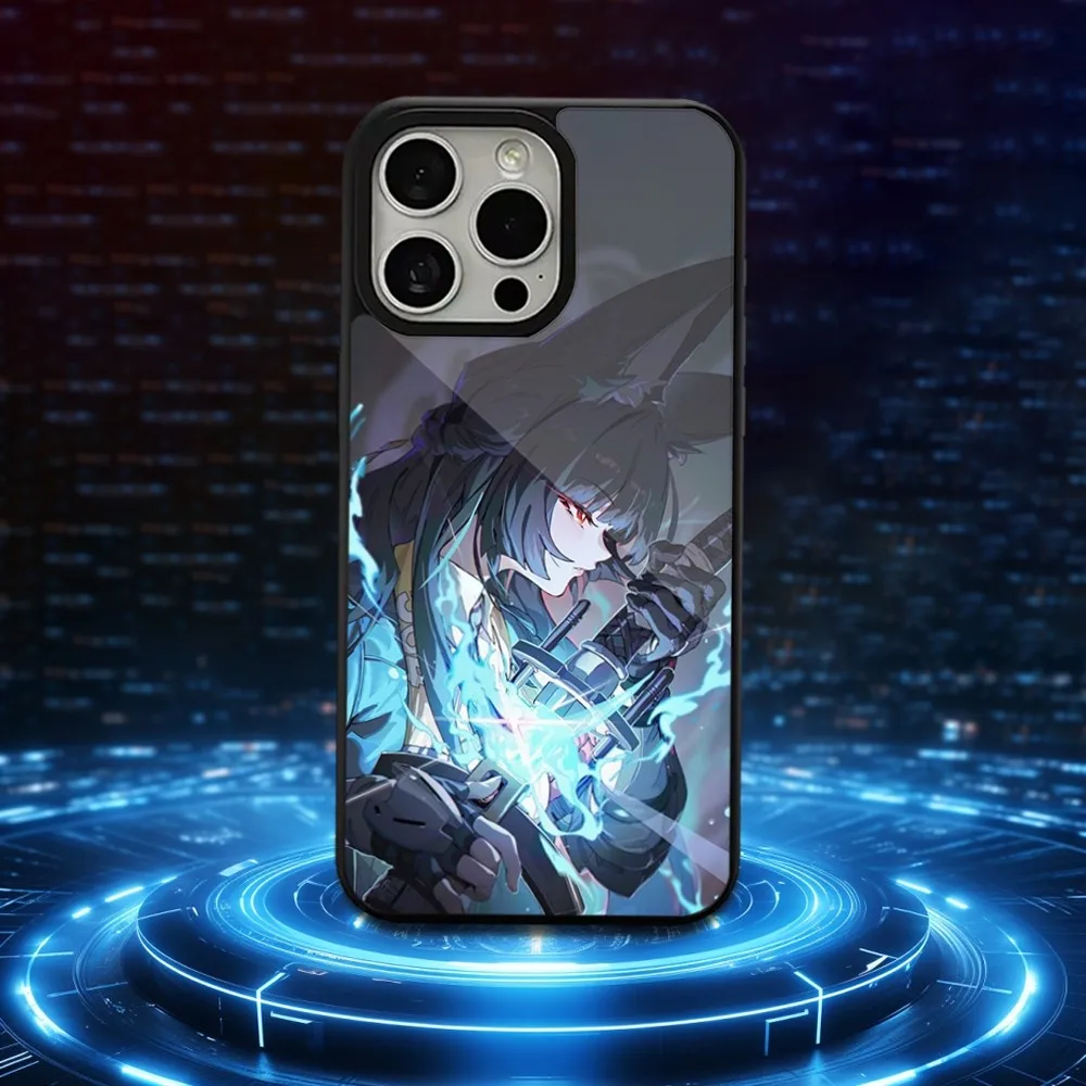 حافظة هاتف H-Hoshimi M-Miyabi ZZZ لهاتف iPhone 16,15,14,13,12,11,Pro,Max,Plus,Mini,Magsafe,حافظة شحن لاسلكية مغناطيسية