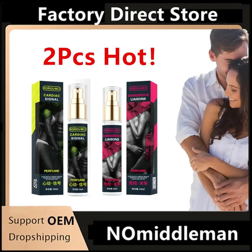 

2Pcs Strong Pheromone For Man To Attract Women Perfume Body Essential Sexually Stimulating Oil Long Lasting Sexy Perfume