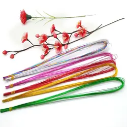 40Pcs/lot Stocking Flower Wire #22 #26 Commonly Used Iron Wire For DIY Nylon Flower Floral Wire Ronde Flower Material Accessory