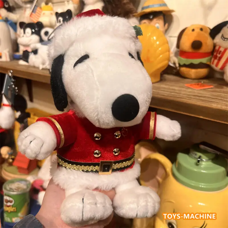 

Snoopy Christmas Plush Toy Kawaii Cartoon Soft Fabric Toy Plush Doll Unique Snoopy Doll Sofa Decoration Children Christmas Gift
