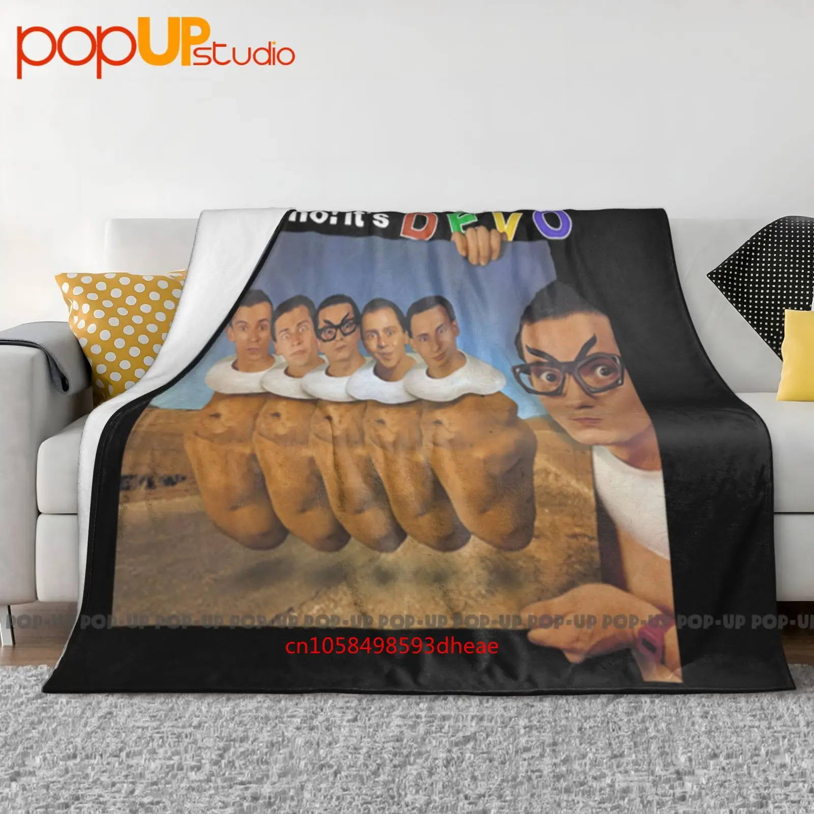 Devo Oh No Its Devo Band Music Synth Pop Ultra-Soft Blanket Quilt Winter Sofa Cover Bed Covers
