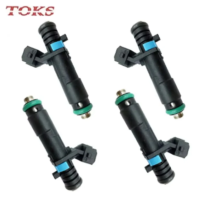 New 4Pcs 25186566 Fuel Injector Nozzle 25194429 25194429G 25186566G fit for Chevrolet Spark M300 1.2 Aveo T250 2005-2011