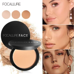 FOCALLURE-Poudre de maquillage longue durée pour le visage, 9 couleurs, contrôle de l'huile, éclaircissant léger, réglage de la finition, PMurcia, 256