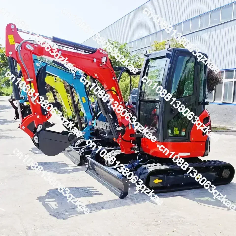 China  Mini Excavator Mini Digger 1 Ton 2 Ton 3.5 Ton Kubota Engine Excavadora Machine Bucket Thumb For Sale Cheap Price