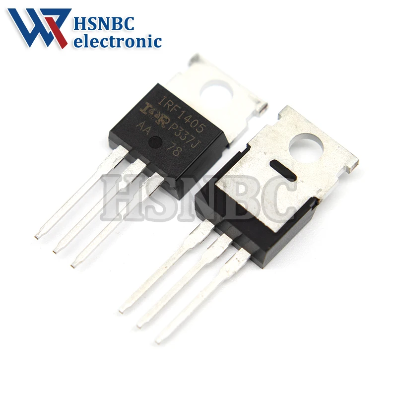 

10PCS IRF1405 IRF1405PBF TO-220 169A 55V N-channel Power MOSFET Transistor 100% New Original