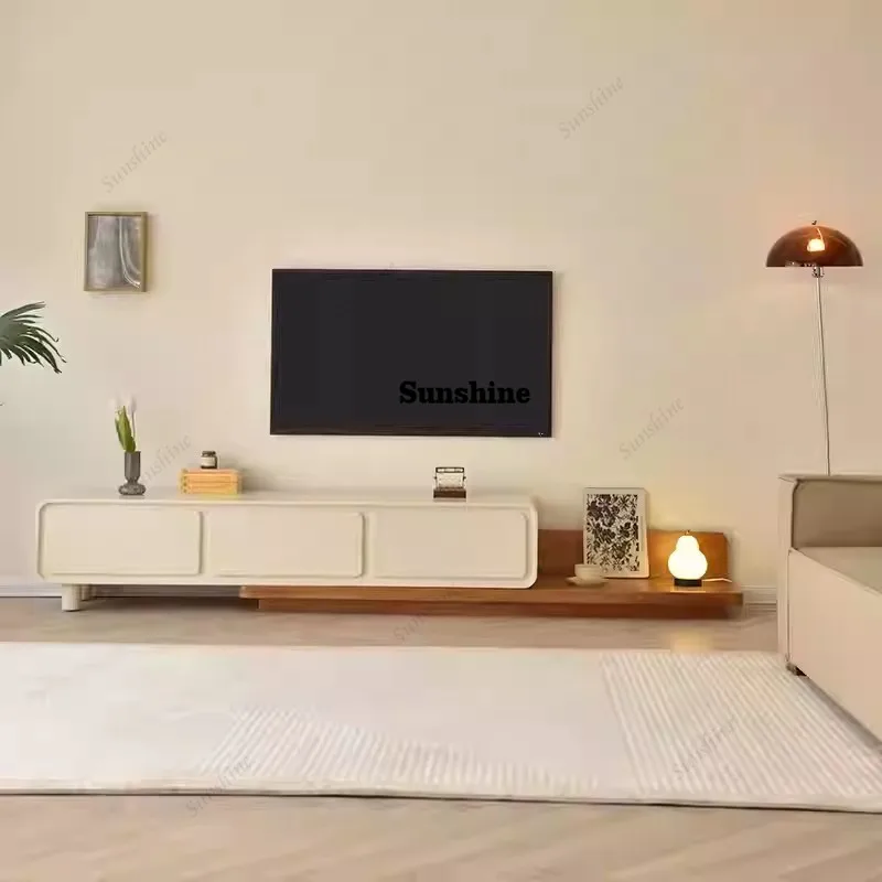 Luxury Rustic Tv Stands Movable Floor Trendy Classic Tv Stands Premium French Soportes De Televisión Furniture For Living Room