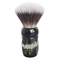 Dscosmetic  Silent Hill G7 synthetic hair fan shaving brush for man wet shaving