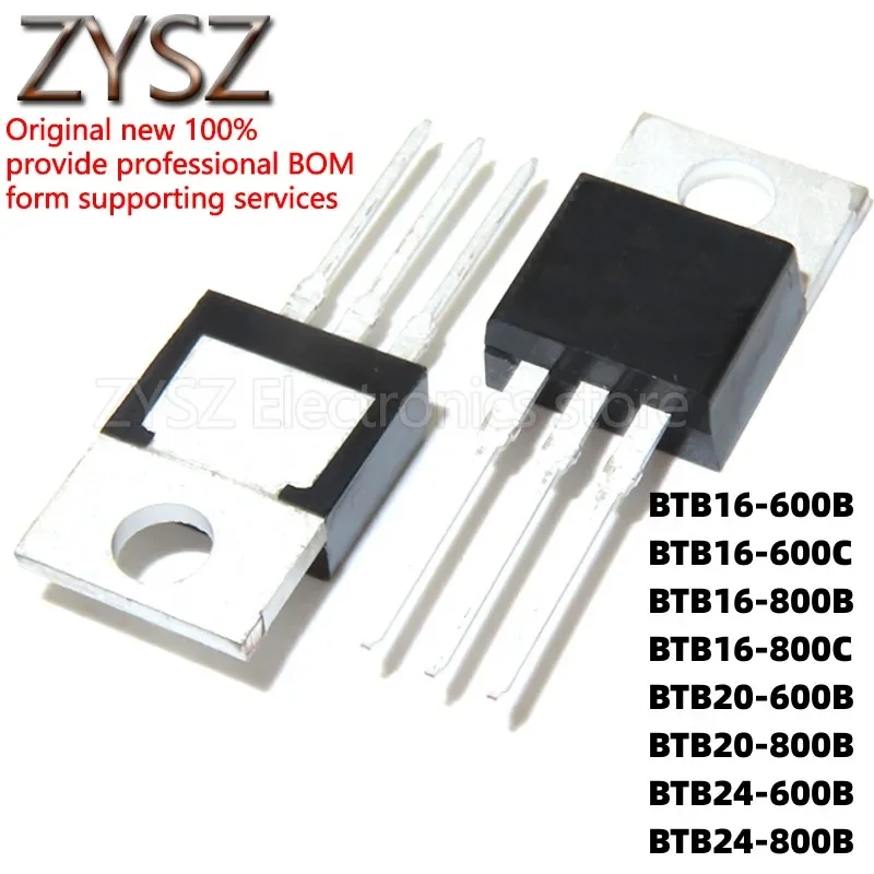 1PCS BTB16-600C BTB20-800B BTB24-600B - 800C bidirectional thyristor TO-220