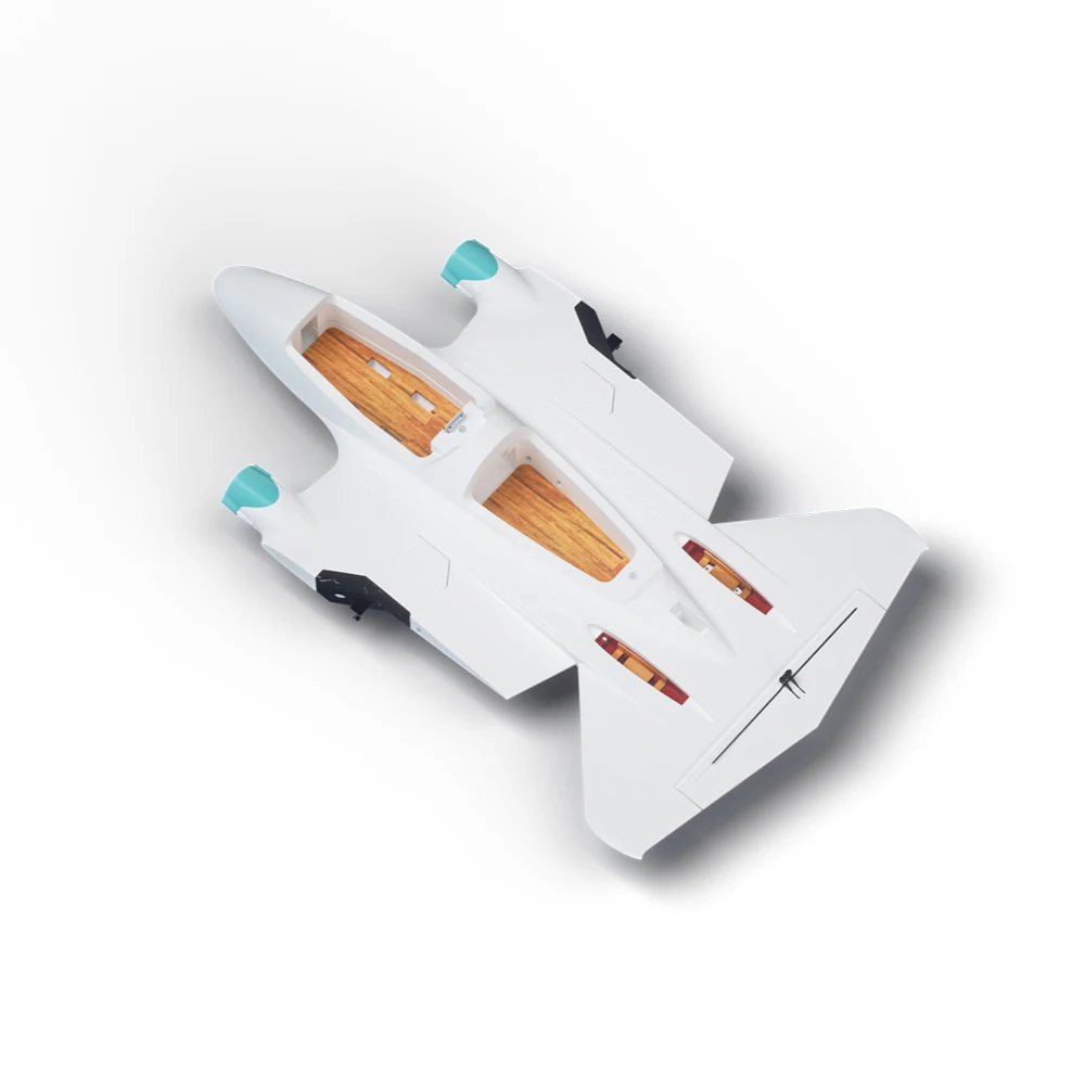 Atomrc pingouin modèle d'aile fixe FPV accessoires tête d'hélice couvercle de cabine corps tige de traction Tube en carbone queue en V LED